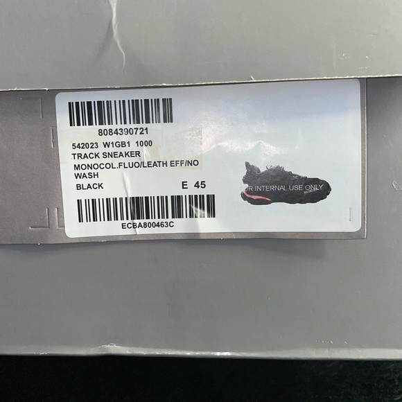 Black Balenciaga tracks LED size 12 - Picture 10 of 10